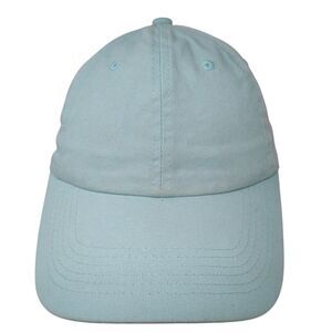 Eckos Slideback Hat Blue One Size Adjustable Vented Holes 6 Panel Blank